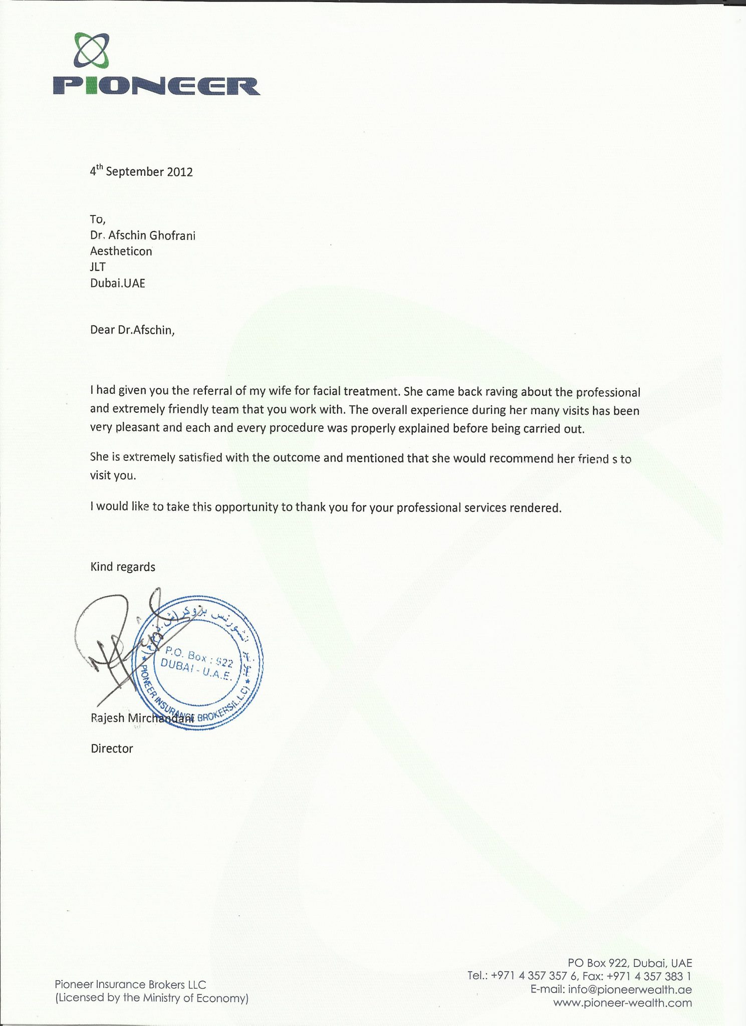 Bni connect testimonials picture